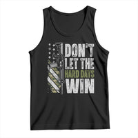 Don't Let The Hard Days Win Tank Top Inspirational Mental Health Gun Camo American Flag - Wonder Print Shop