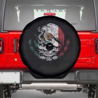 Mexico Coat Of Arms Mexican Flag Seal Symbol Spare Tire Cover - Wonder Print Shop