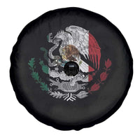 Mexico Coat Of Arms Mexican Flag Seal Symbol Spare Tire Cover - Wonder Print Shop
