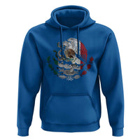 Mexico Coat Of Arms Mexican Flag Seal Symbol Hoodie - Wonder Print Shop