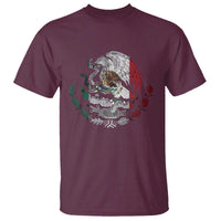 Mexico Coat Of Arms Mexican Flag Seal Symbol T Shirt - Wonder Print Shop