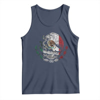 Mexico Coat Of Arms Mexican Flag Seal Symbol Tank Top - Wonder Print Shop