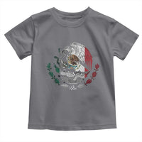 Mexico Coat Of Arms Mexican Flag Seal Symbol Toddler T Shirt - Wonder Print Shop