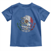 Mexico Coat Of Arms Mexican Flag Seal Symbol Toddler T Shirt - Wonder Print Shop