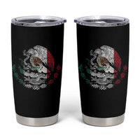 Mexico Coat Of Arms Mexican Flag Seal Symbol Tumbler Cup - Wonder Print Shop