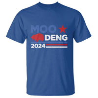Funny Moo Deng 2024 T Shirt Star Striped - Wonder Print Shop