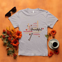 Thanksgiving Maple Leaf Fall Season T Shirt - Wonder Print Shop