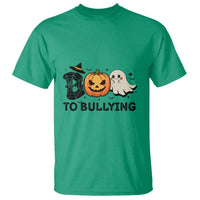 Halloween Unity Day T Shirt Boo To Bullying Anti Bullying Awareness Ghost Pumpkin - Wonder Print Shop