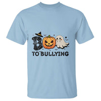 Halloween Unity Day T Shirt Boo To Bullying Anti Bullying Awareness Ghost Pumpkin - Wonder Print Shop