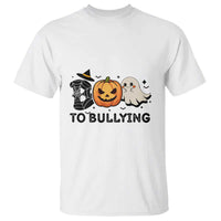 Halloween Unity Day T Shirt Boo To Bullying Anti Bullying Awareness Ghost Pumpkin - Wonder Print Shop