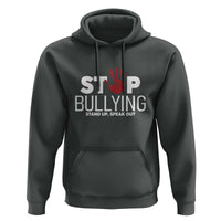 Anti Bullying Awareness Hoodie Stop Bullying Stand Up Speak Out Hand Prints