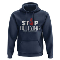 Anti Bullying Awareness Hoodie Stop Bullying Stand Up Speak Out Hand Prints