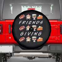 Funny Thanksgiving Thankful Friends Giving Party Spare Tire Cover - Wonder Print Shop