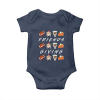 Funny Thanksgiving Thankful Friends Giving Party Baby Onesie - Wonder Print Shop