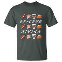 Funny Thanksgiving Thankful Friends Giving Party T Shirt - Wonder Print Shop