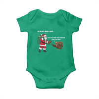 Funny Thanksgiving Christmas Baby Onesie Wait Your Turn Fat Boy Santa Turkey Thanksmas - Wonder Print Shop