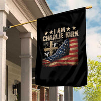 I Am Charlie Kirk Garden Flag Freedom Vintage American Flag - Wonder Print Shop