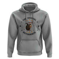 Funny Christmas Squirrel Hoodie The Original Nutcracker Snowflake Santa Hat TS11
