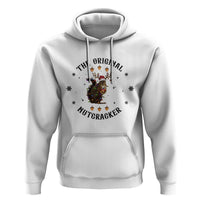 Funny Christmas Squirrel Hoodie The Original Nutcracker Snowflake Santa Hat TS11