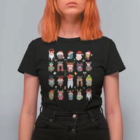 Funny Christmas Viking T Shirt For Women Nordic Cute Viking Warriors - Wonder Print Shop
