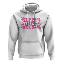 Funny Pink Christmas Hoodie Sleigh Girl Sleigh Reindeer