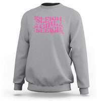 Funny Pink Christmas Sweatshirt Sleigh Girl Sleigh Reindeer - Wonder Print Shop