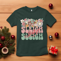 Sleigh Girl Sleigh T Shirt Christmas Retro Groove Slay Girl - Wonder Print Shop