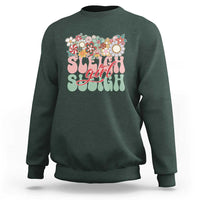 Sleigh Girl Sleigh Sweatshirt Christmas Retro Groove Slay Girl - Wonder Print Shop