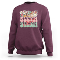 Sleigh Girl Sleigh Sweatshirt Christmas Retro Groove Slay Girl - Wonder Print Shop