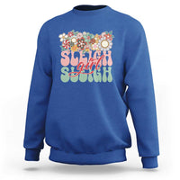 Sleigh Girl Sleigh Sweatshirt Christmas Retro Groove Slay Girl - Wonder Print Shop