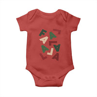 Funny Fa La La 8 Christmas Carol Holiday Baby Onesie