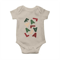 Funny Fa La La 8 Christmas Carol Holiday Baby Onesie