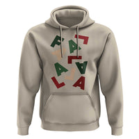 Funny Fa La La 8 Christmas Carol Holiday Hoodie