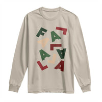 Funny Fa La La 8 Christmas Carol Holiday Long Sleeve Shirt