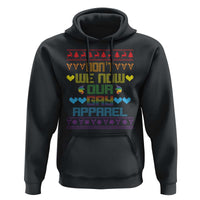 Funny LGBT Christmas Hoodie Don't We Now Our Gay Apparel Rainbow Unicorn