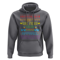 Funny LGBT Christmas Hoodie Don't We Now Our Gay Apparel Rainbow Unicorn