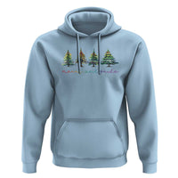 Funny Christmas LGBT Hoodie Merry And Pride Rainbow Xmas Tree