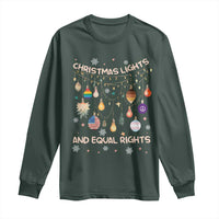 Christmas Lights And Equal Rights LGBTQ Long Sleeve Shirt