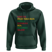 Seven Principles Of Kwanzaa African Nguzo Saba Hoodie