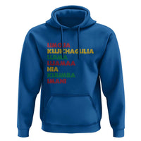 Seven Principles Of Kwanzaa African Nguzo Saba Hoodie