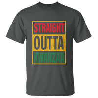 Funny Straight Outta Kwanzaa African American Heritage T Shirt - Wonder Print Shop
