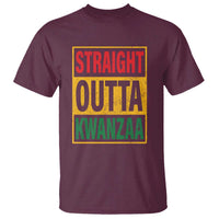 Funny Straight Outta Kwanzaa African American Heritage T Shirt - Wonder Print Shop