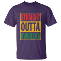 Funny Straight Outta Kwanzaa African American Heritage T Shirt - Wonder Print Shop