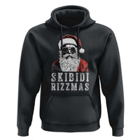 Funny Christmas Santa Hoodie Skibidi Rizzmas Cool Charisma Rizz Santa Claus
