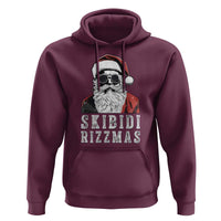 Funny Christmas Santa Hoodie Skibidi Rizzmas Cool Charisma Rizz Santa Claus