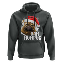 Funny Christmas Pug Dog Hoodie Bah Humpug Humbug Cute Pet