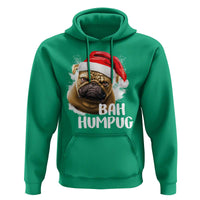 Funny Christmas Pug Dog Hoodie Bah Humpug Humbug Cute Pet
