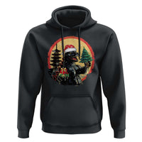 Funny Christmas Santa Godzilla Japanese Monster Hoodie