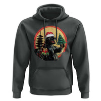 Funny Christmas Santa Godzilla Japanese Monster Hoodie