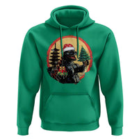 Funny Christmas Santa Godzilla Japanese Monster Hoodie